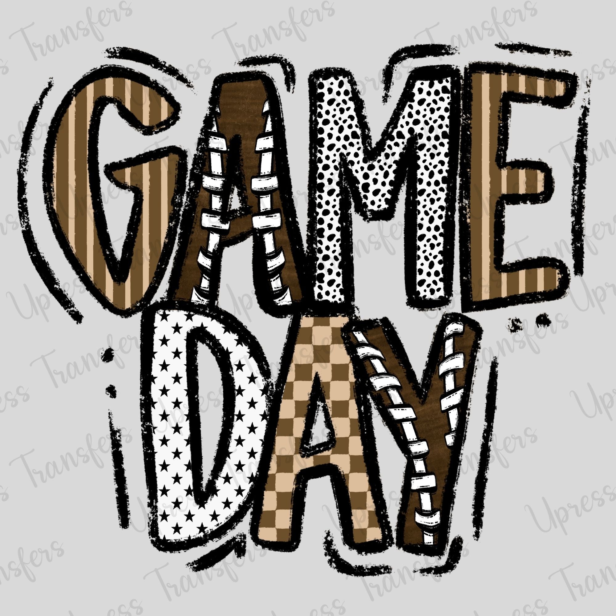 Super Doodle Game Day Football