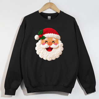 Super Jolly Faux Yarn Santa