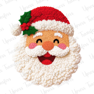 Super Jolly Faux Yarn Santa