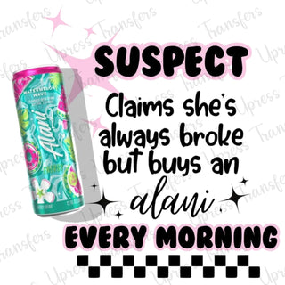 Suspect Alani