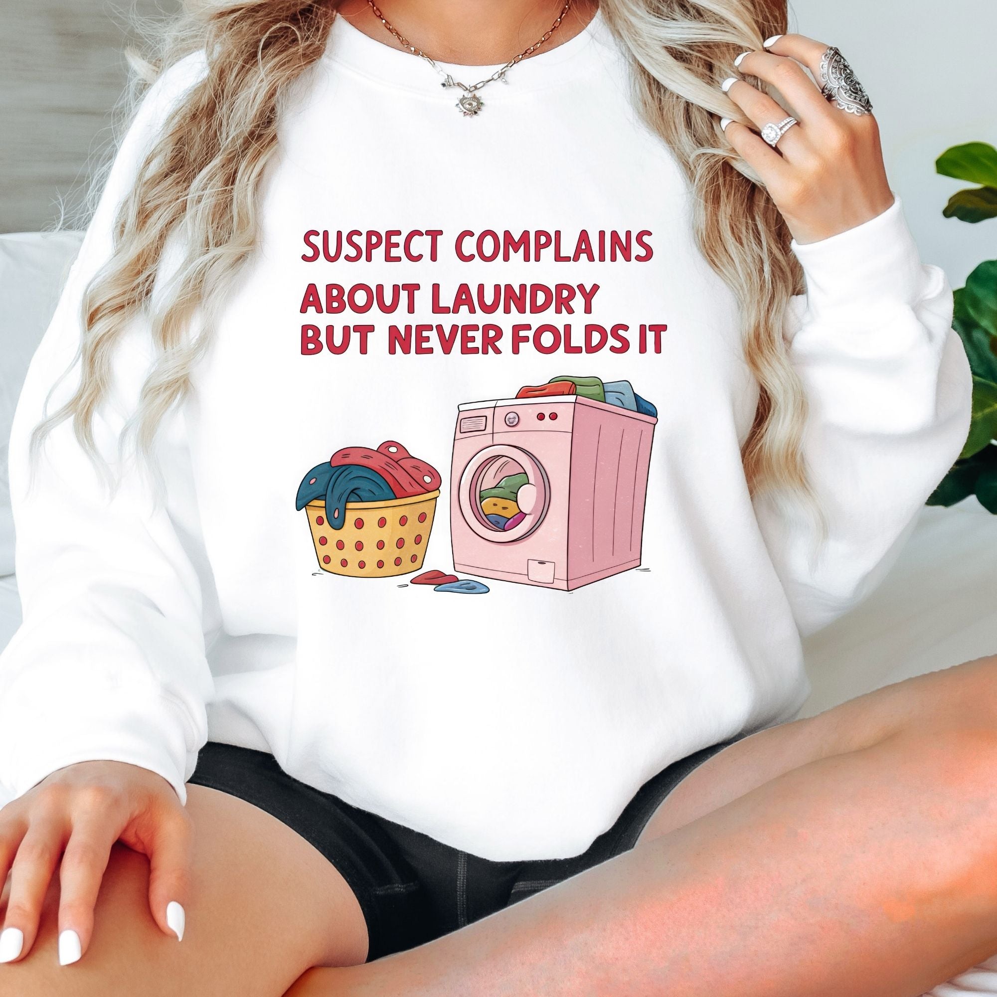 Suspect Complains Laundry