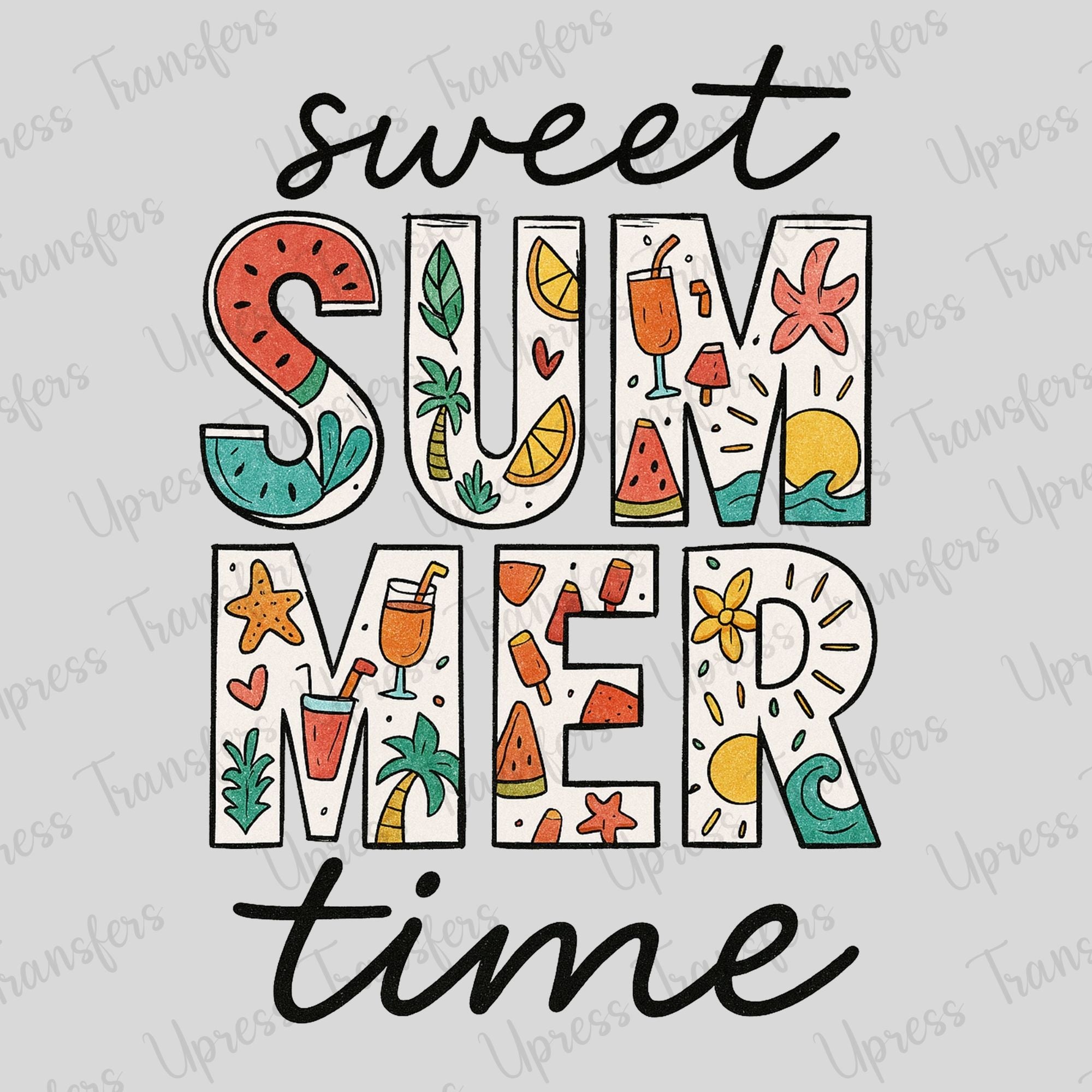 Sweet Summer Time Stacked