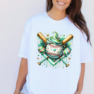 Swirl Baseball Drip