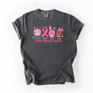 Tackle Breast Cancer Cute Characters
