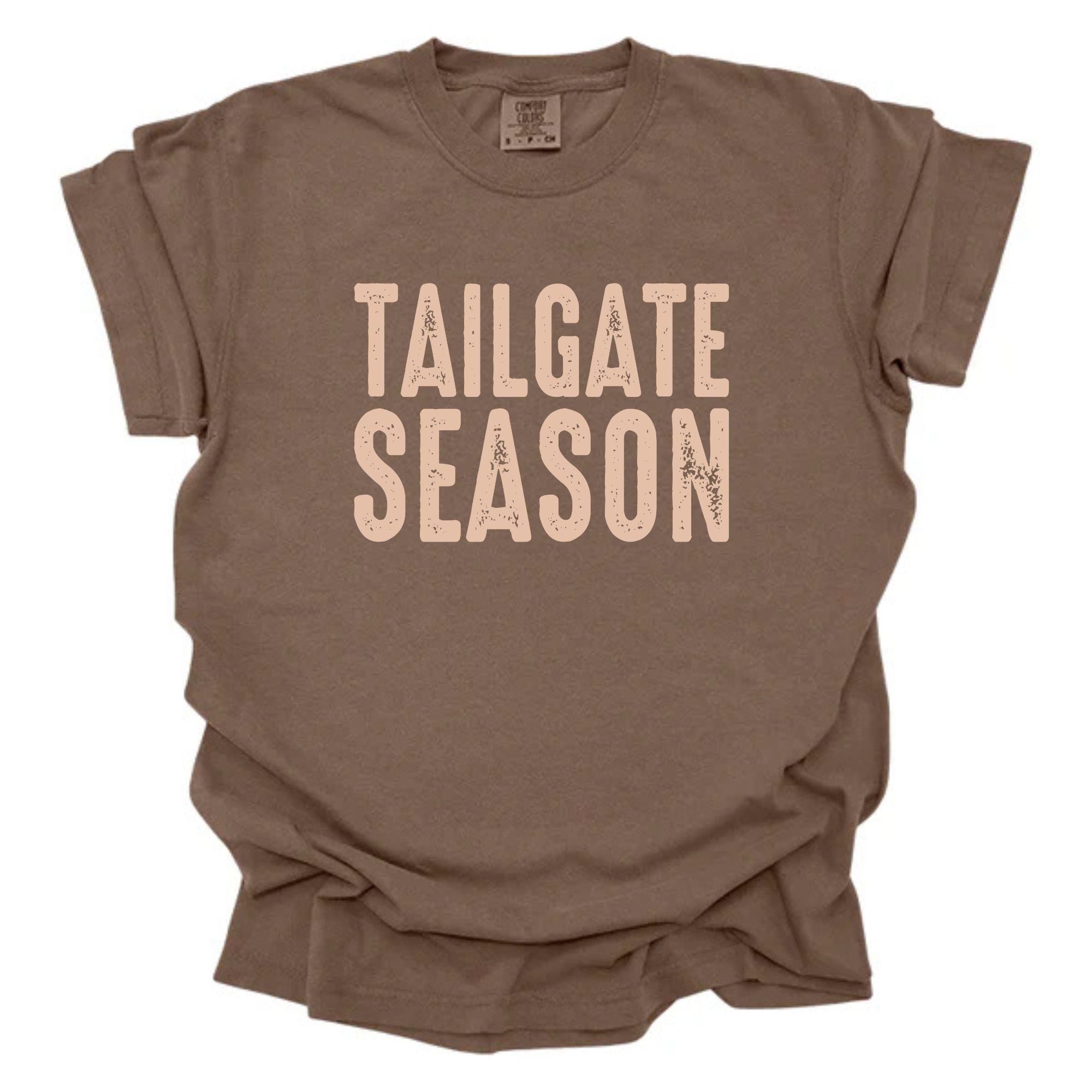 Tailgate Season Distressed Stacked