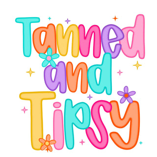 Tanned And Tipsy Doodle