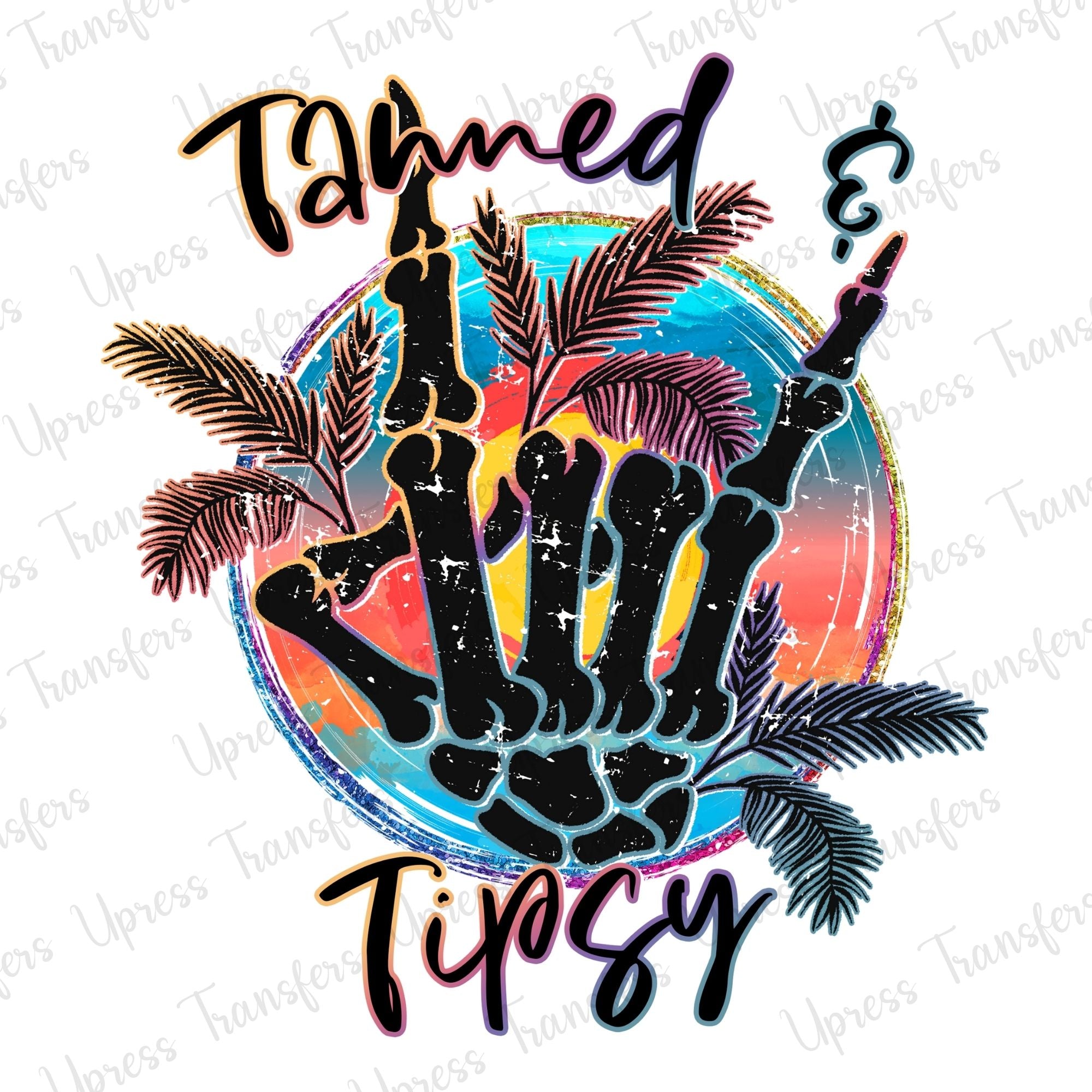 Tanned and Tipsy Rocker Hand