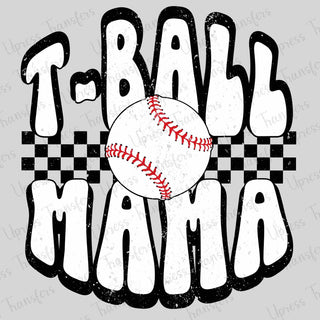 T ball  Checkered Momma