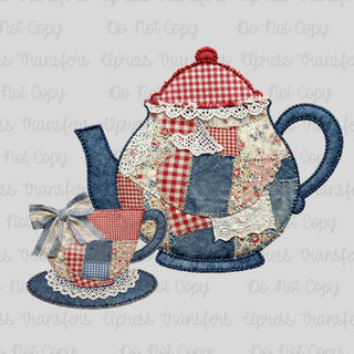 Tea Set Patchwork