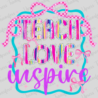Teach And Inspire