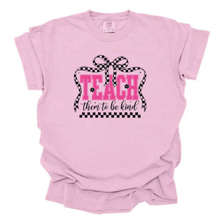 Teach Pink Checkered