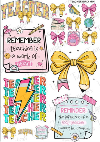 Teacher Girly Mini