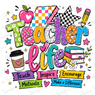 Teacher Life Motivate Words