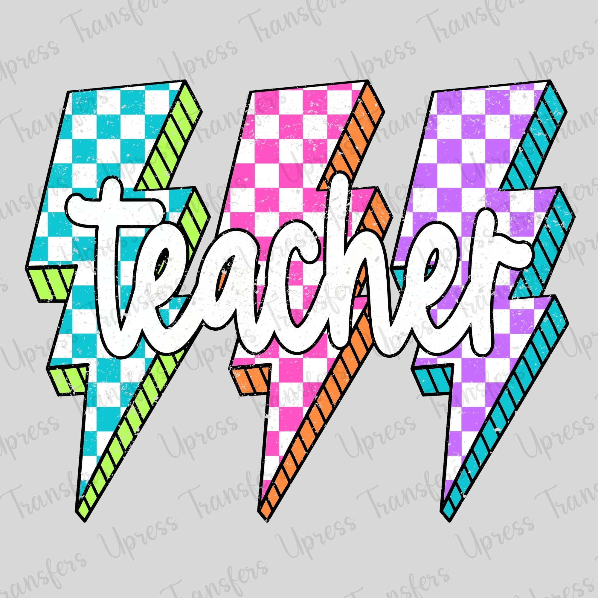 Teacher Neon Bolts