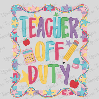 Teacher Off Duty Frame