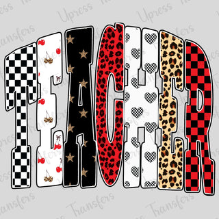 Teacher Preppy Trendy Patterns