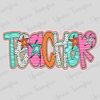 Teacher Preppy Vibrant