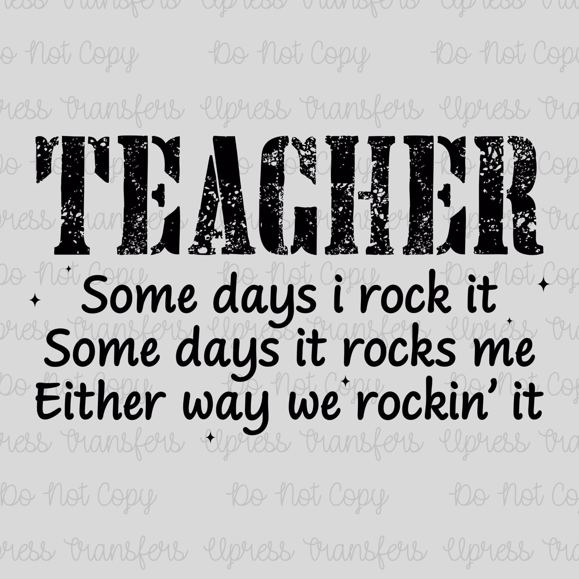 Teacher Rock