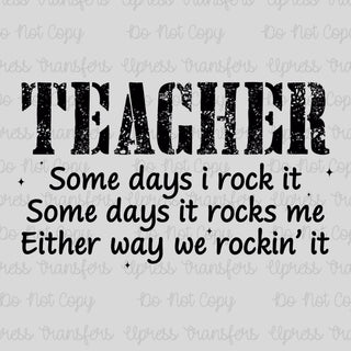 Teacher Rock