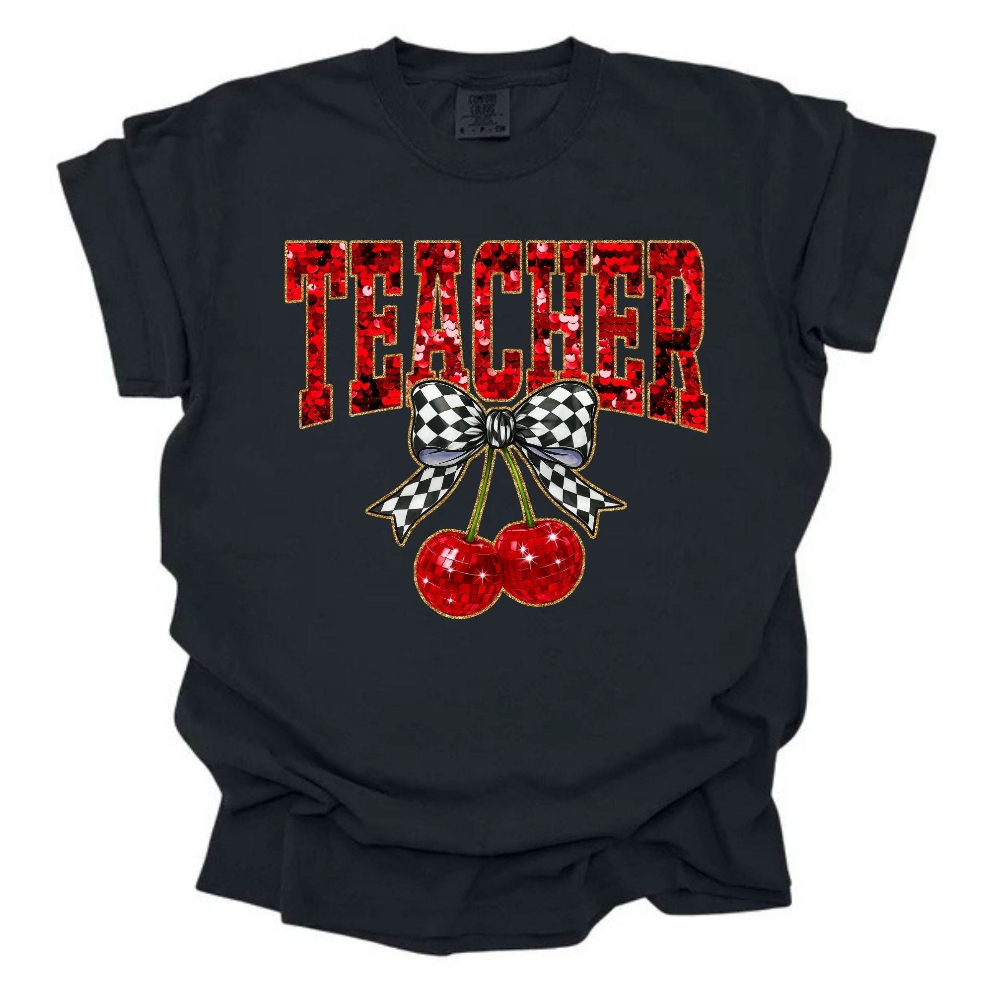 Teacher Sequins Cherries