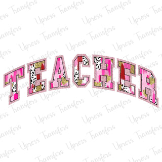 Teacher Trendy Brushstroke