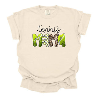 Tennis Mama Patterned Cutesy