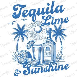 Tequila Lime And Sunshine Blue