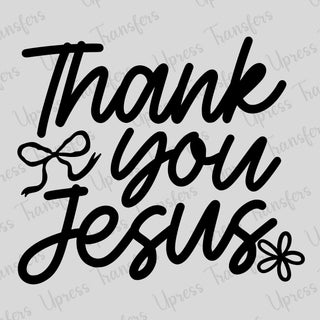 Thank You Jesus Black