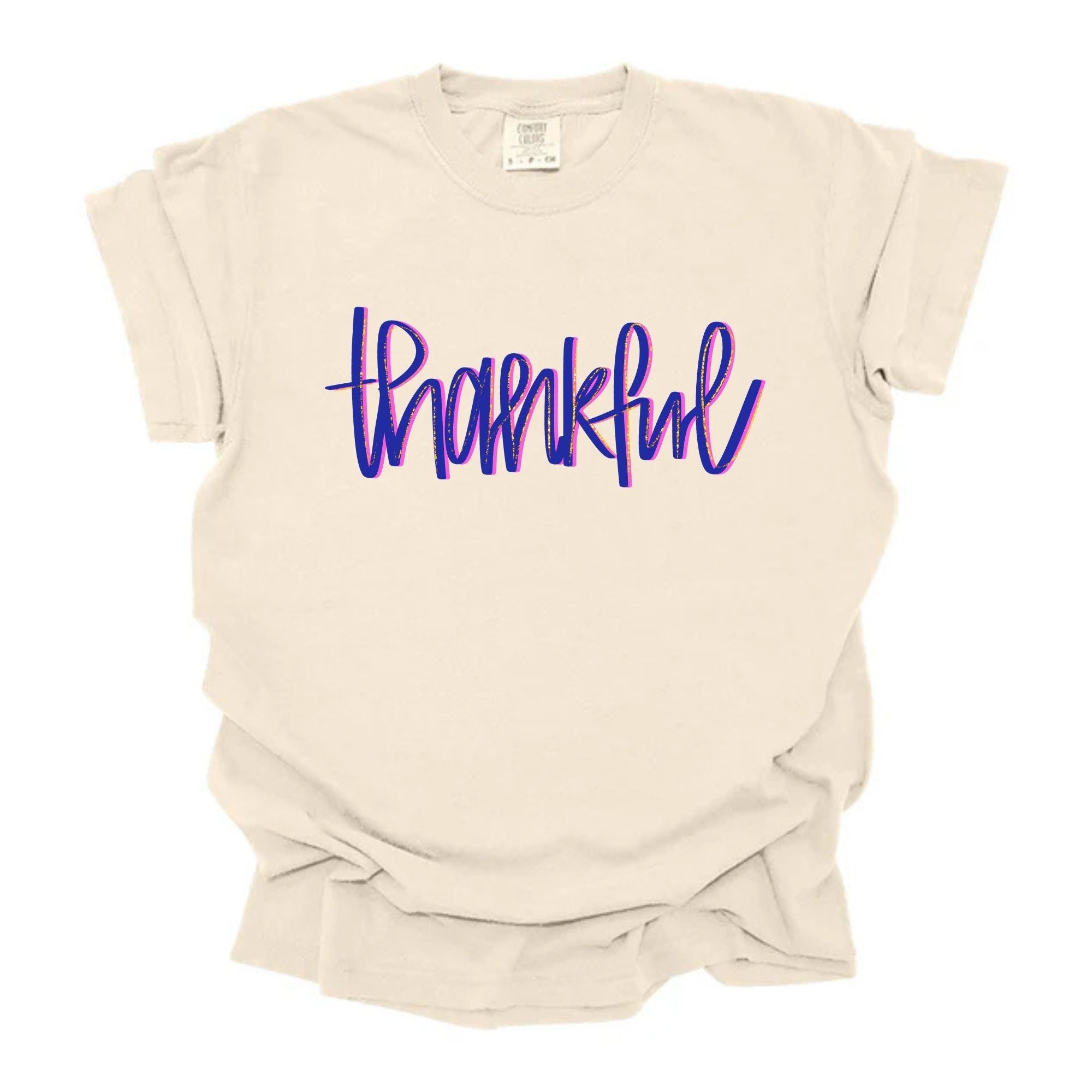 Thankful Blue and Pink