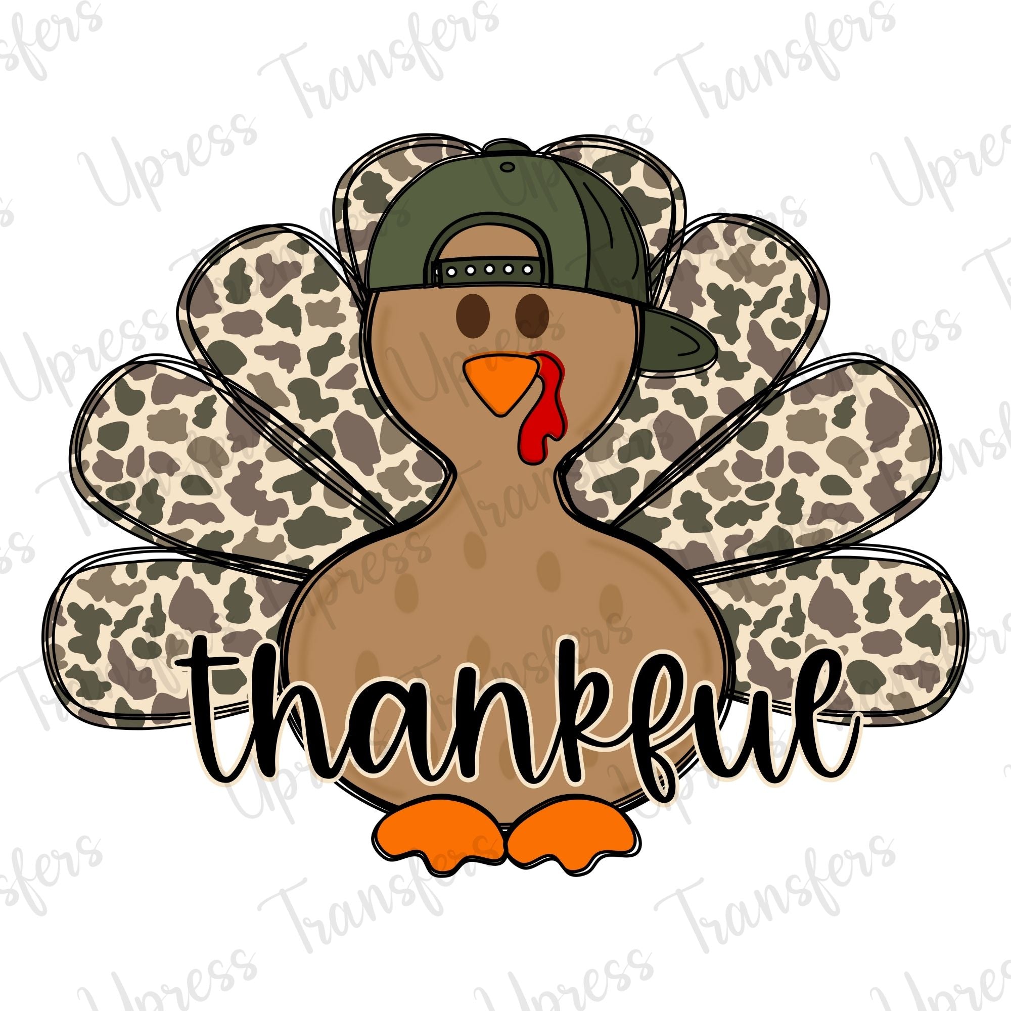 Thankful Camo Turkey