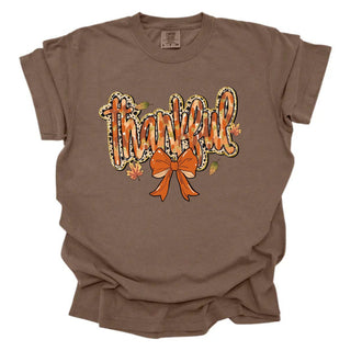 Thankful Glitter Outline