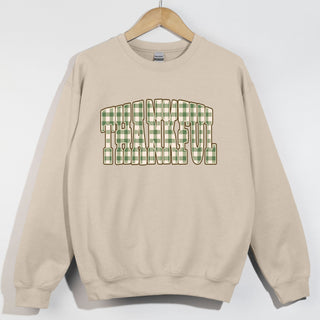 Thankful Green Gingham