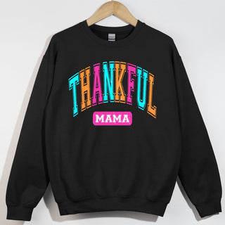 Thankful Mama Varsity Vibrant Colors
