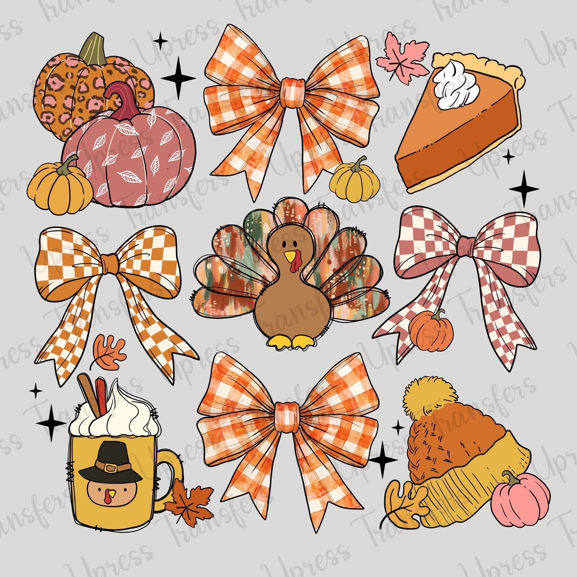 Thanksgiving Coquette Collage