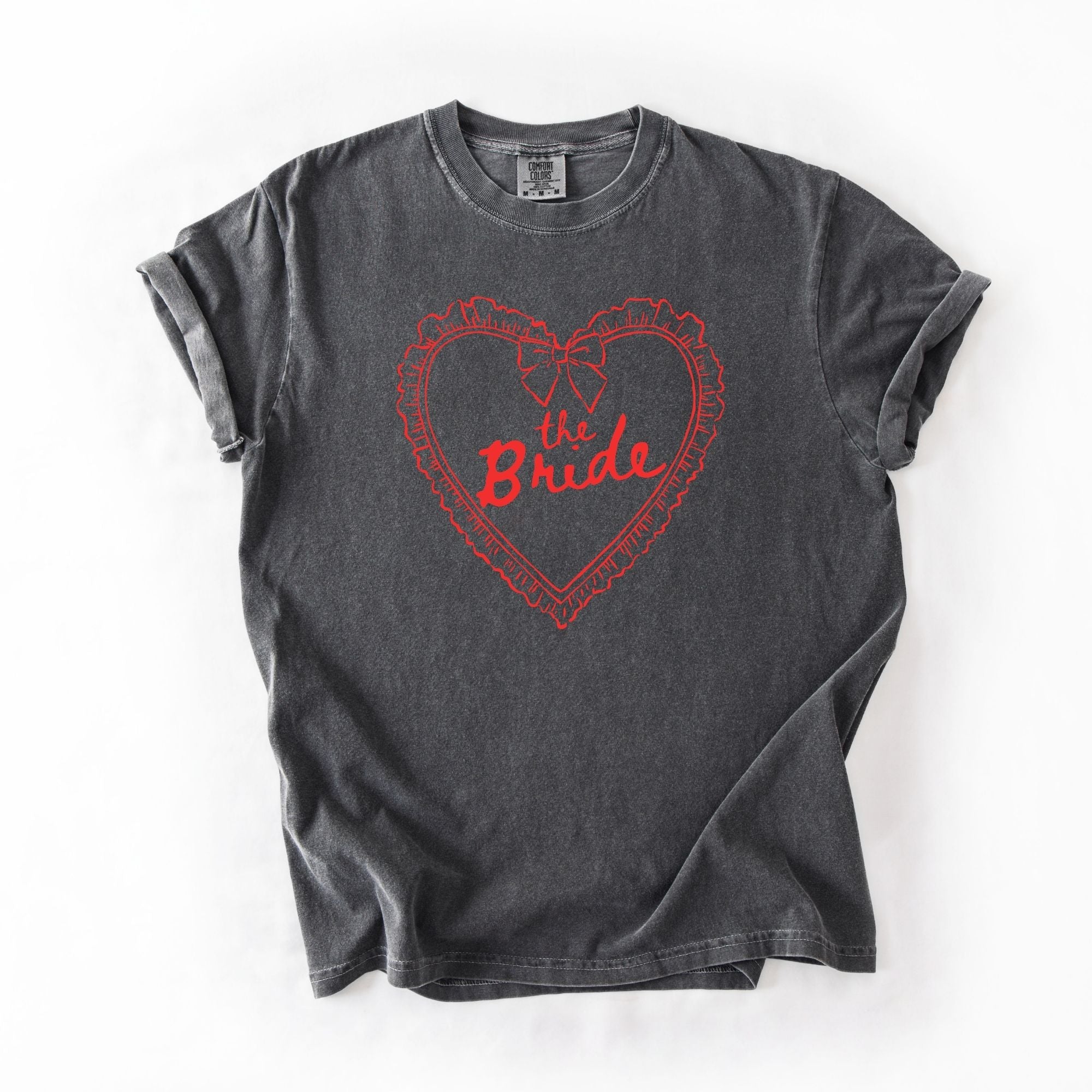 The Bride Ruffle Heart