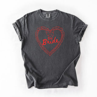 The Bride Ruffle Heart