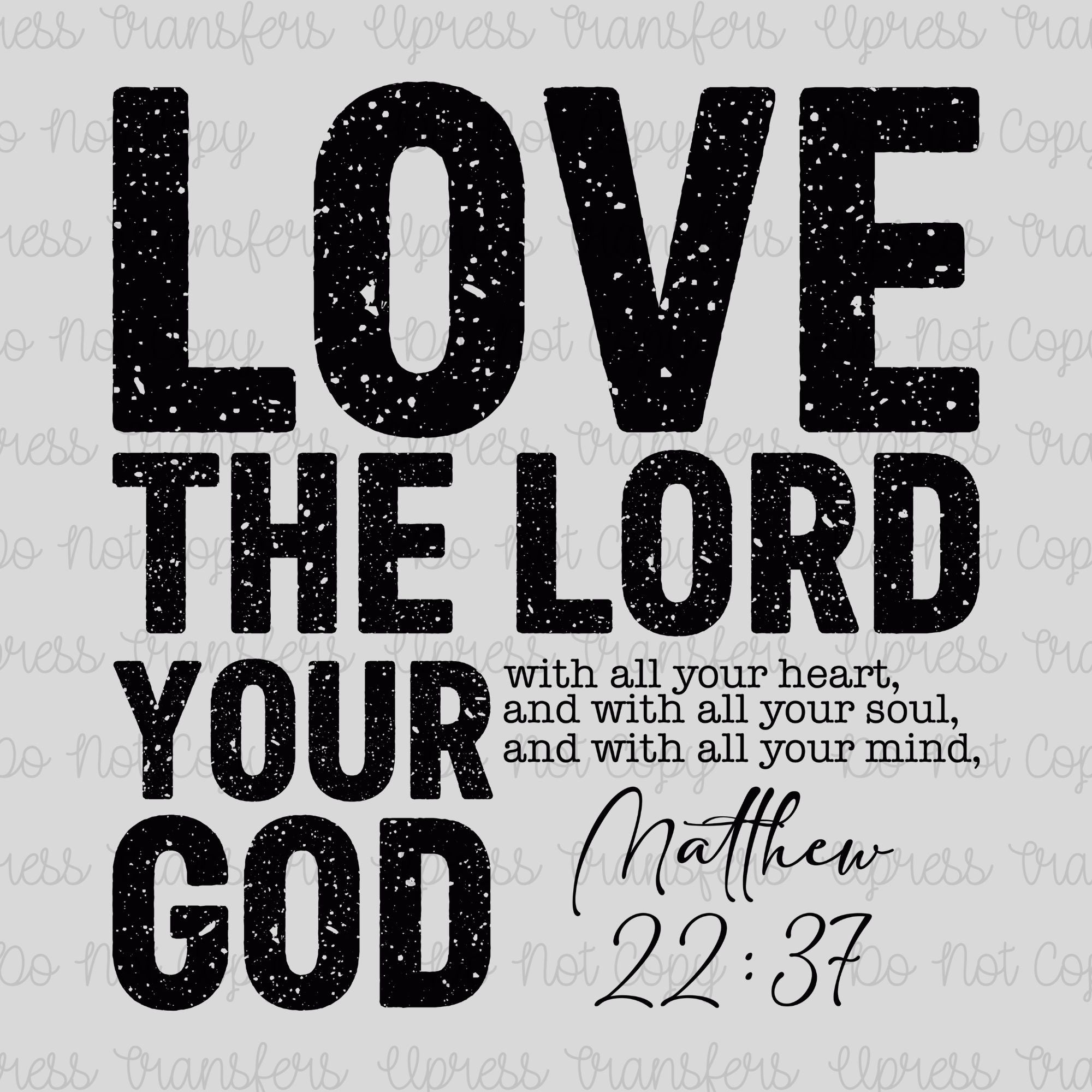 The Lord Distressed