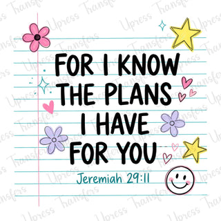 The Plans I Have For You