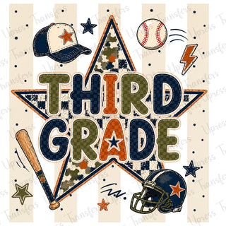 Third- Grade Baseball Star