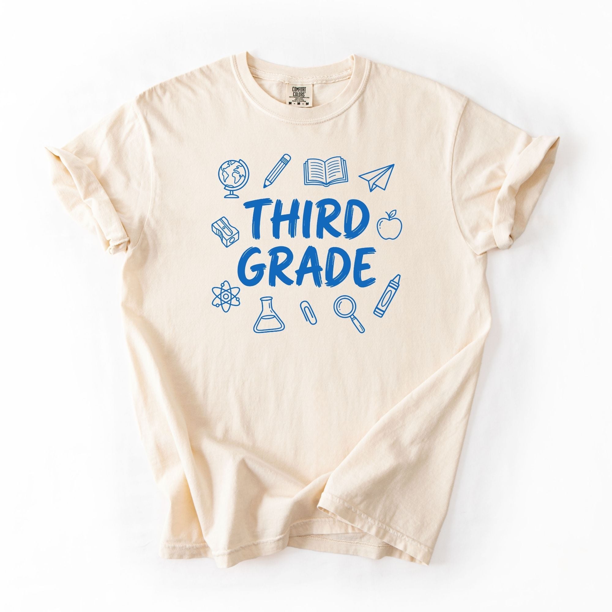 Third Grade Blue Doodle