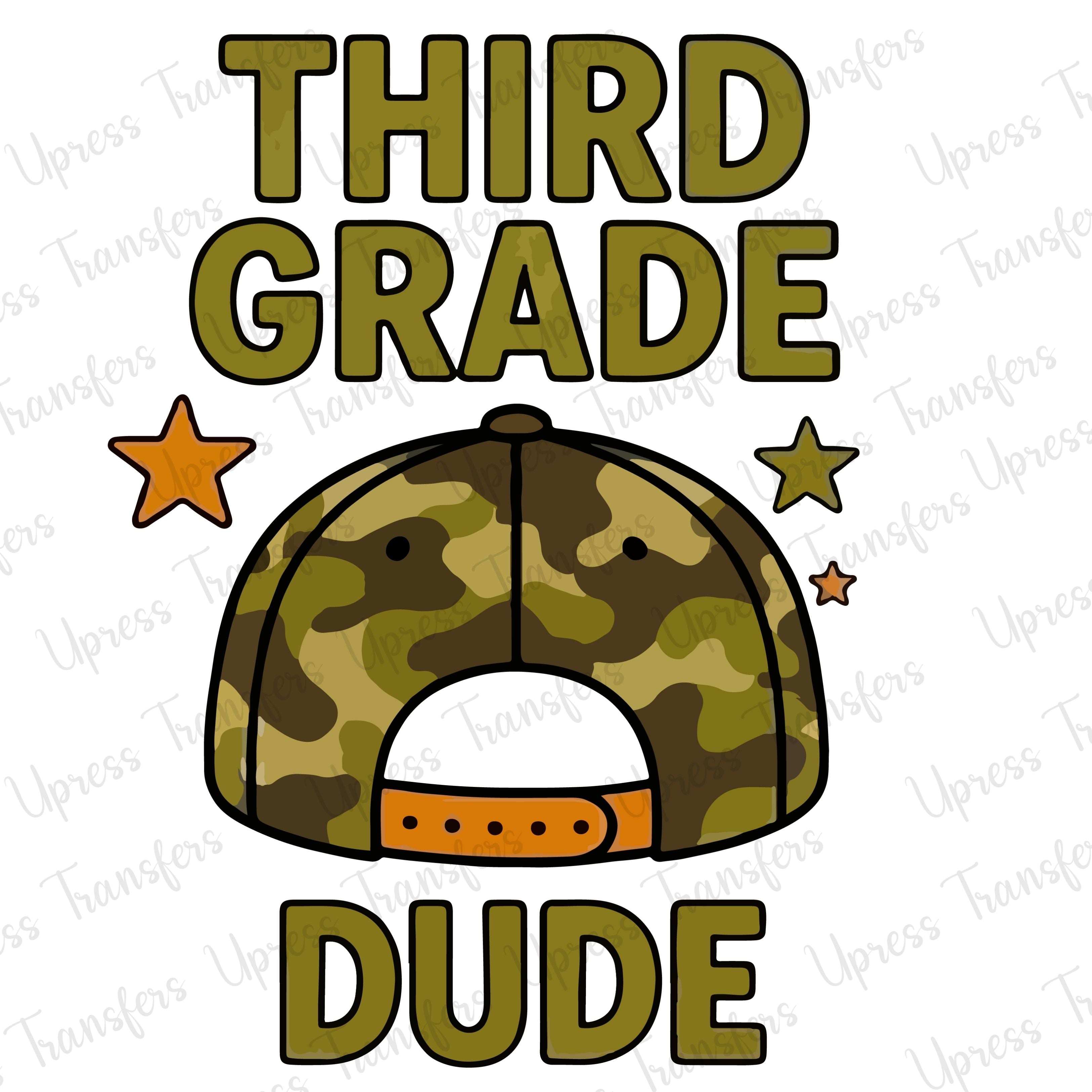 Third Grade Dude camo