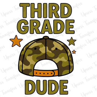 Third Grade Dude camo