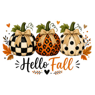 Three Little Pumpkin Hello