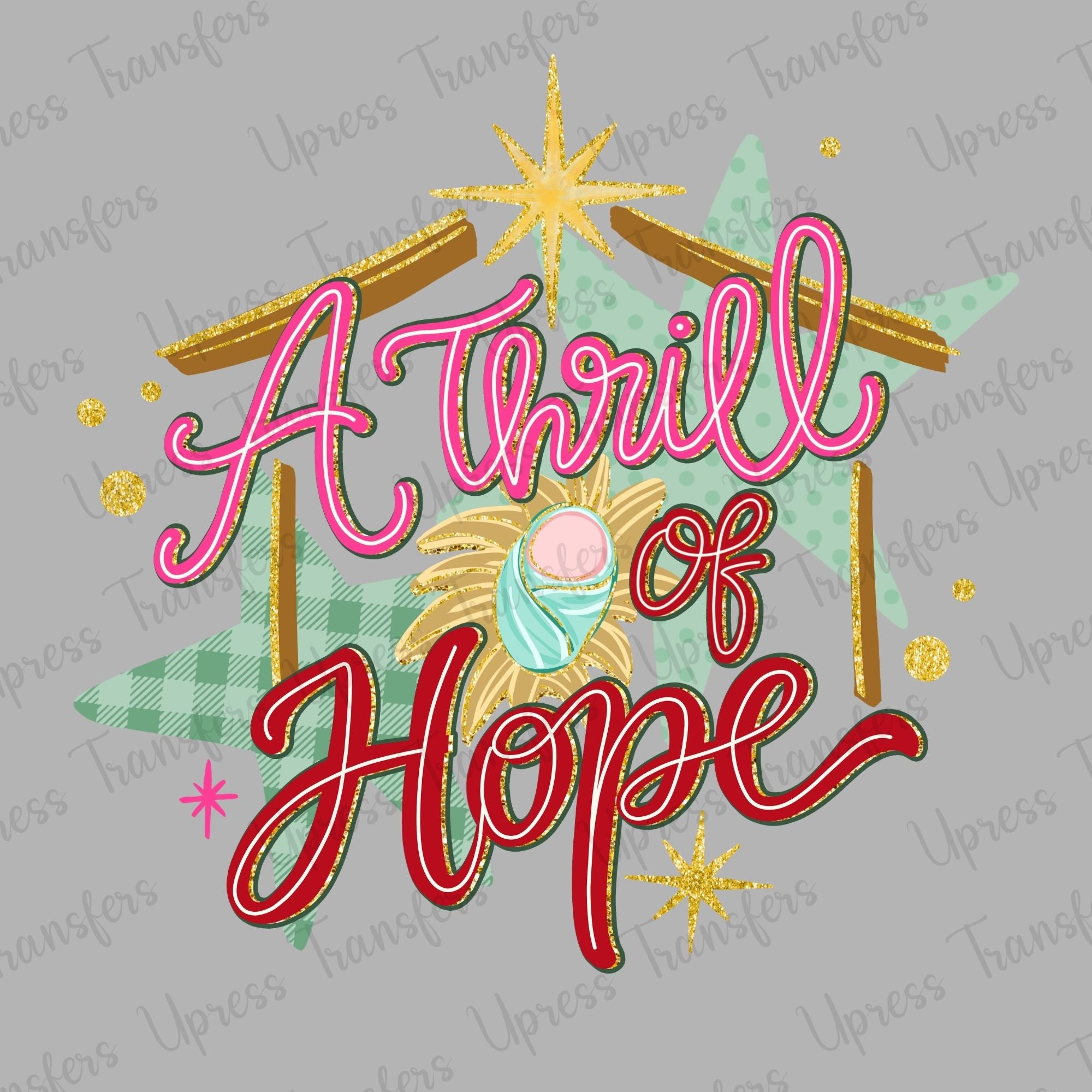 Thrill Of Hope Manger