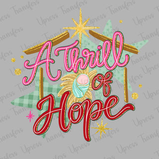 Thrill Of Hope Manger