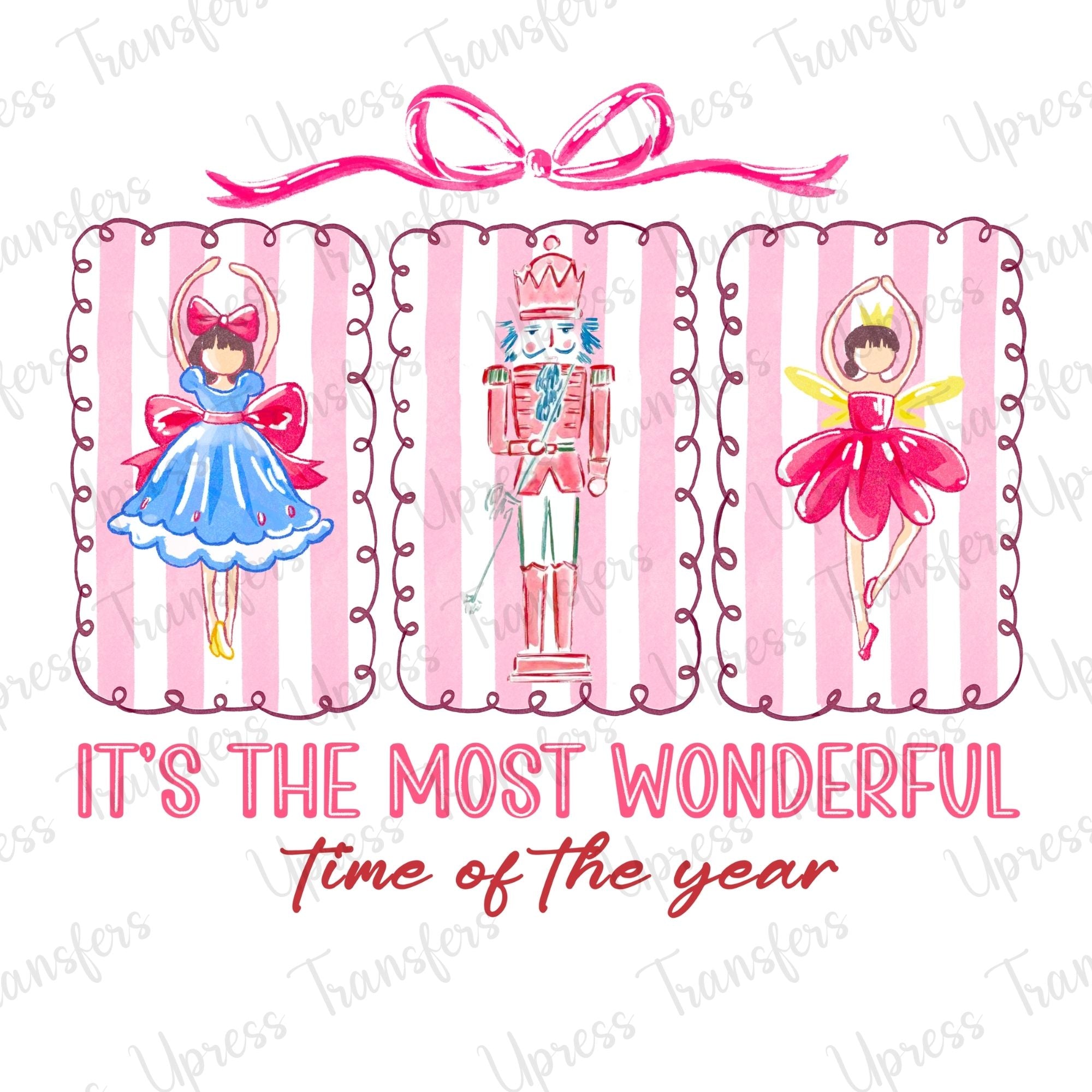 Time Of The year Pink Stripes