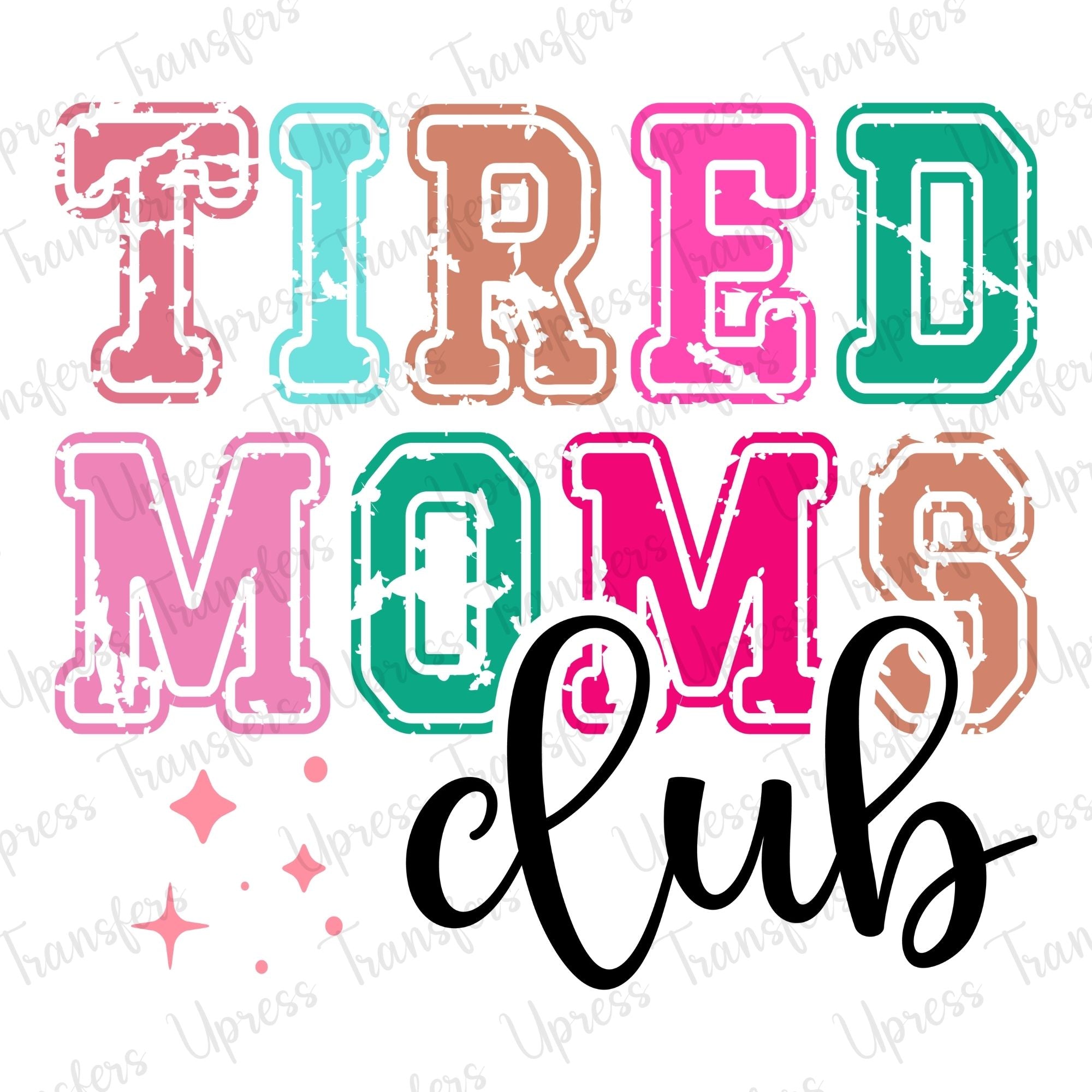 Tired Moms Club Varsity