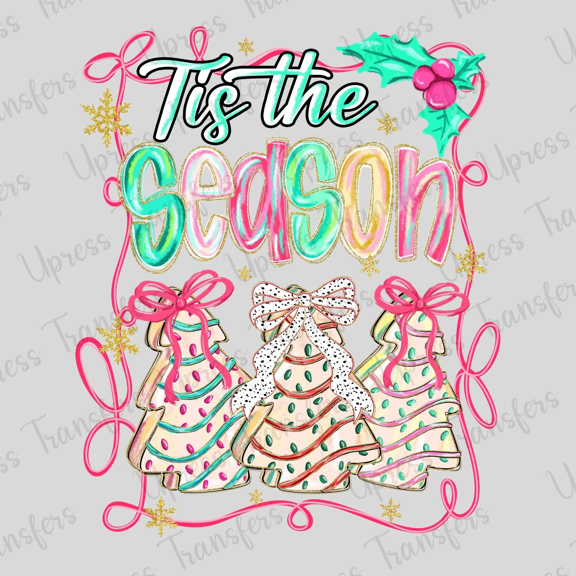 Tis The Season Cakes Trendy