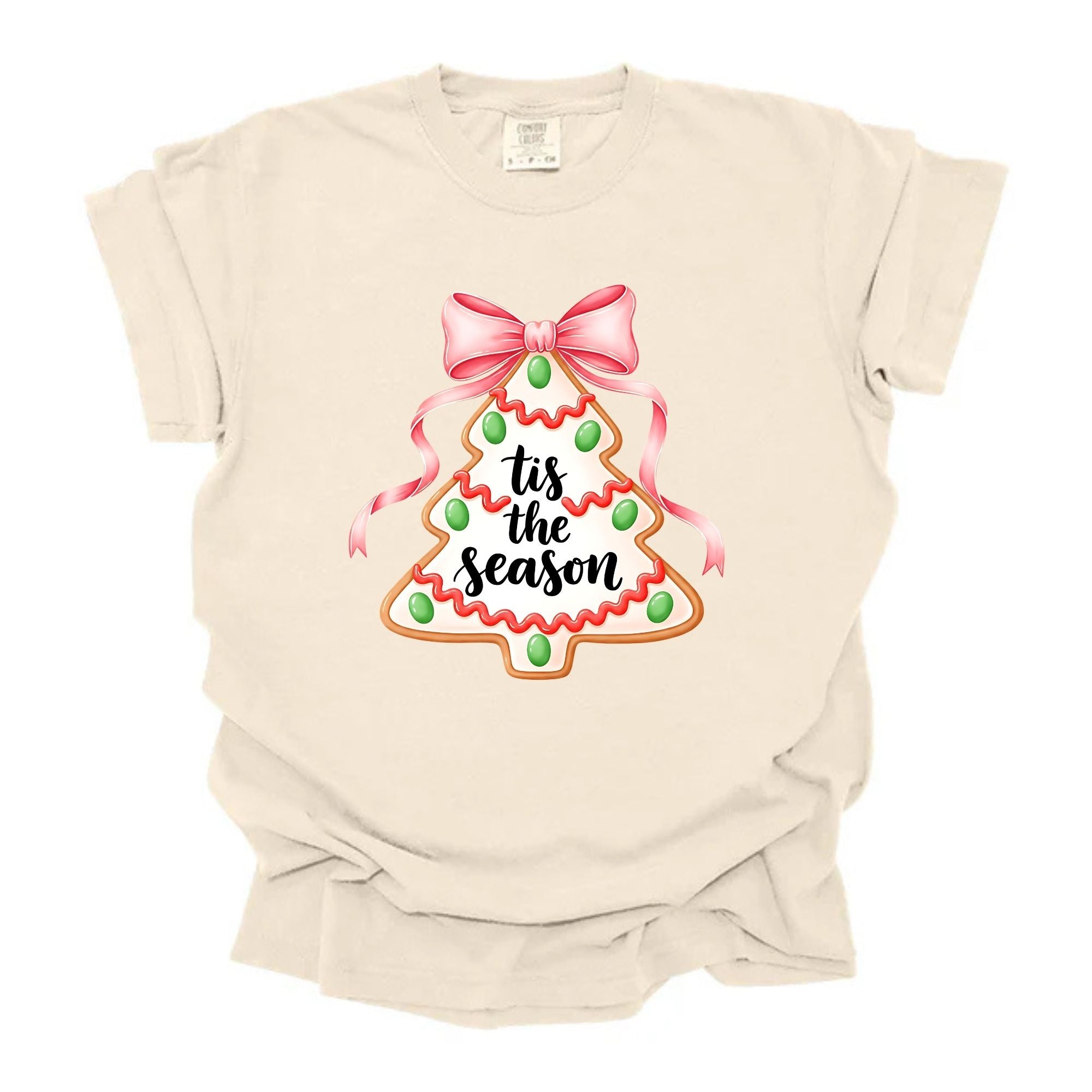 Tis The Season Christmas Cookie