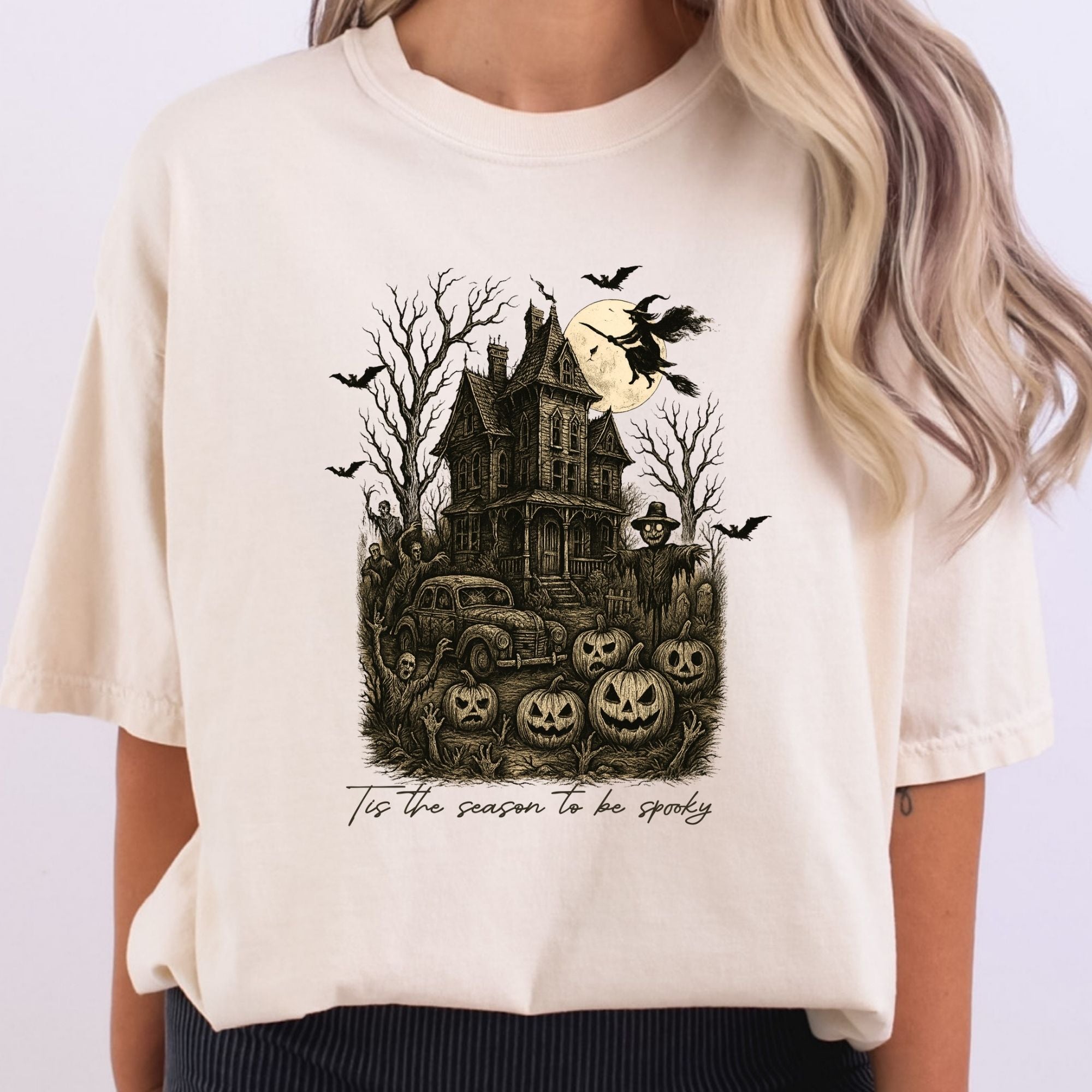 Tis The Season Creepy House